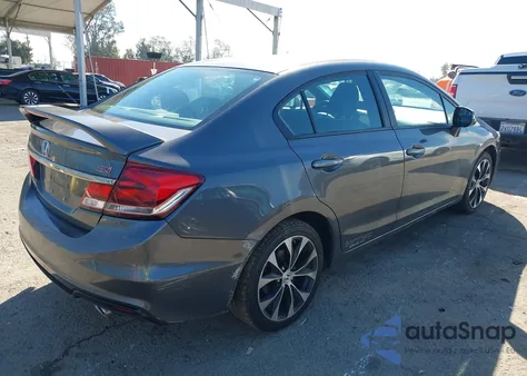 2013 Honda Civic Si из США, поврежденный, VIN 2HGFB6E58DH701884